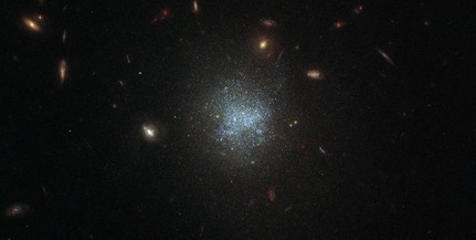 Halvány galaxist észlelt a Hubble űrtávcső