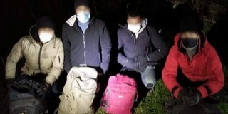 Négy migránst fogtak el Kölkeden a határvédők Négy migránst fogtak el Kölkeden a határvédők