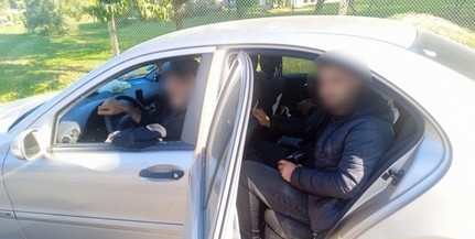 Törököket fogtak a határvédők pénteken Homorúdon Törököket fogtak a határvédők pénteken Homorúdon