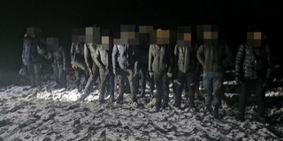 A Mohácsi-szigeten fogtak el egy migránscsapatot éjjel A Mohácsi-szigeten fogtak el egy migránscsapatot éjjel