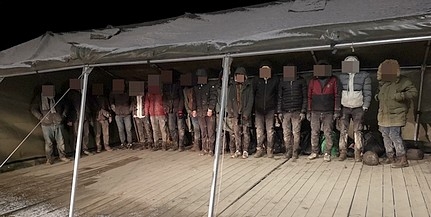 Homorúdon fogtak el egy migránscsapatot éjjel Homorúdon fogtak el egy migránscsapatot éjjel