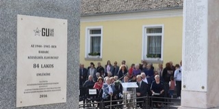 A kényszermunkára hurcolt babarciak emlékére állítottak emlékművet