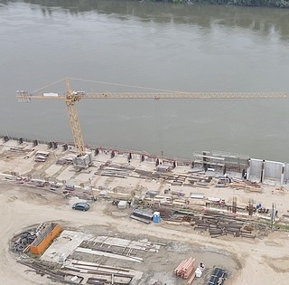 Új lendületet vesz a mohácsi kikötő építése, befejezik a félbemaradt beruházást