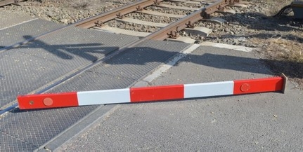 Letörte a szentlőrinci sorompót, majd folytatta útját Letörte a szentlőrinci sorompót, majd folytatta útját