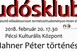 Dr. Hahner Péter történész előadását láthatják Dr. Hahner Péter történész előadását láthatják