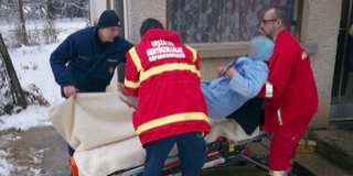 A fagyhaláltól mentettek meg egy bissei nőt a rendőrök A fagyhaláltól mentettek meg egy bissei nőt a rendőrök