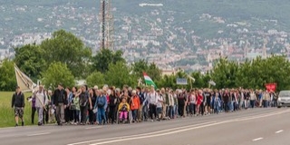 Gyalogos zarándoklatot tartanak Máriagyűdön Gyalogos zarándoklatot tartanak Máriagyűdön