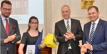 Pécsi pedagógus, Meiszterics Zoltánné is átvehette az egyik legjelentősebb oktatási díjat