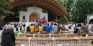 Diákok gyűltek össze az egyházmegye kiemelt kegyhelyén Diákok gyűltek össze az egyházmegye kiemelt kegyhelyén