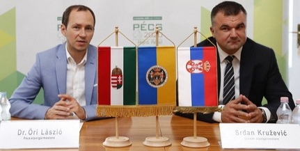 Szorosabb a kapcsolat Pécs és Újvidék között Szorosabb a kapcsolat Pécs és Újvidék között