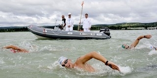 Ezen a hétvégén sem tartják meg a Balaton-átúszást Ezen a hétvégén sem tartják meg a Balaton-átúszást