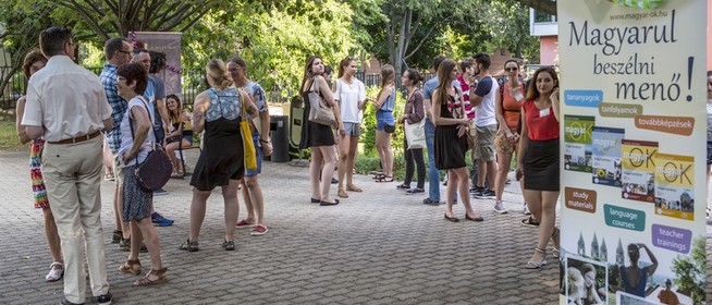 A világ minden tájáról érkező, csaknem száz diák tanul magyarul a PTE Nyári Egyetemén A világ minden tájáról érkező, csaknem száz diák tanul magyarul a PTE Nyári Egyetemén