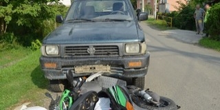 Lenyúlt motorral, jogosítvány nélkül, ittasan ütközött frontálisan egy teherautóval Lenyúlt motorral, jogosítvány nélkül, ittasan ütközött frontálisan egy teherautóval