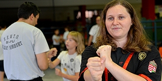 Szorongó embereken is segít a Wing Tsun Kung Fu és a harcművészet mestere, Szabó Edina