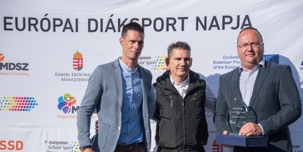 Baranyaiakat is díjaztak az Európai Diáksport Napján Baranyaiakat is díjaztak az Európai Diáksport Napján