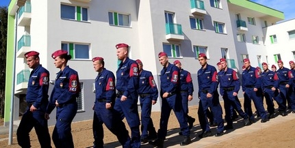 Új, most átadott épületegyüttesben szállásolják el a pécsi határvadászokat Új, most átadott épületegyüttesben szállásolják el a pécsi határvadászokat