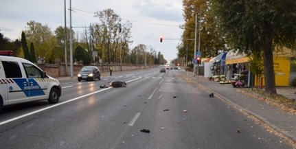 Elcsapott egy motorost egy ittas sofőr a Siklósi úton, súlyos sérülést okozott