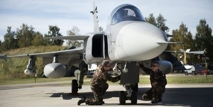 Riasztották a honvédség Gripenjeit egy utasszállító gép miatt Riasztották a honvédség Gripenjeit egy utasszállító gép miatt