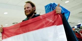 Hazatért Rakonczay Gábor az Antarktiszról Hazatért Rakonczay Gábor az Antarktiszról