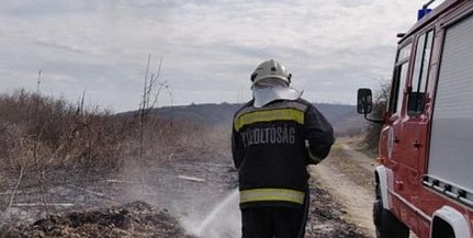Nyolc helyen csaptak fel a lángok Baranyában kedden