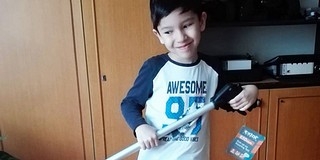 Ajándékkal lepte meg a környezetvédő pécsi kisgyereket a BIOKOM