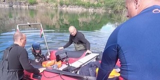 Merülési gyakorlatot tartottak Erdősmecskén az önkéntesek