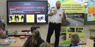Iskolában, oviban akciózott a komlói baleset helyszínelő Iskolában, oviban akciózott a komlói baleset helyszínelő
