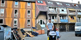 Portaszolgálattal segítené a rendfenntartást a város a hírhedt Lánc utcai épülettömbben