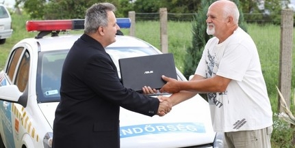 Visszadták a rendőrök a Pécsről ellopott laptopot