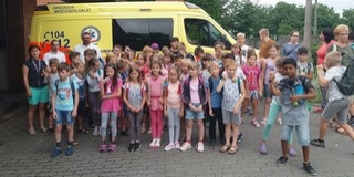 Kétszer is ellátogattak a mohácsi kisdiákok a mentőállomásra