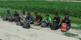 Nyolc migránst tartóztattak fel a határvédők Hercegszántónál Nyolc migránst tartóztattak fel a határvédők Hercegszántónál