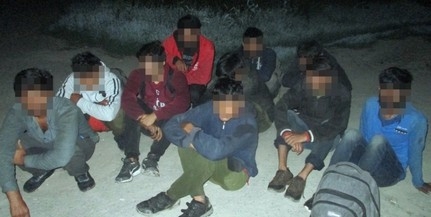 Tíz migránst fogtak el hajnalban a Mohácsi-szigeten