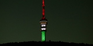 Nemzeti színekben pompázik kedden este, Magyarország születésnapján a tv-torony