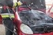 Lángra kapott egy kocsi motortere Harkányban Lángra kapott egy kocsi motortere Harkányban
