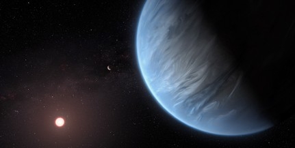 Vízgőzt fedeztek fel egy lakható bolygó légkörében