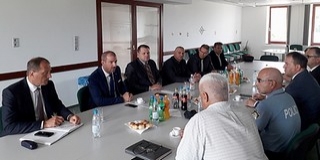 Mohácson találkoztak a két Baranya rendőri vezetői Mohácson találkoztak a két Baranya rendőri vezetői