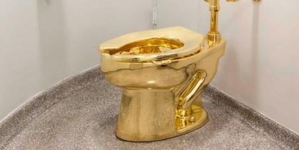 Elloptak egy tömör aranyból készült WC-csészét egy kastélyból