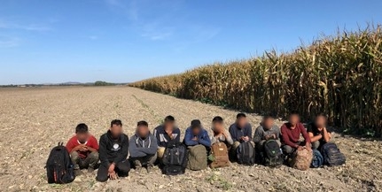 Tíz migránst fogtak szombaton délelőtt Kölked térségében