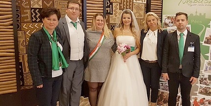 Kiválóan szerepelt a Tüke Busz csapata a versenyen - Esküvői ceremóniát is szerveztek