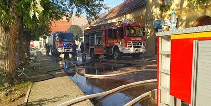 Leégett egy panzió-étterem kedden Szászváron