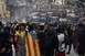 Több mint félmillióan vonultak utcára Barcelonában