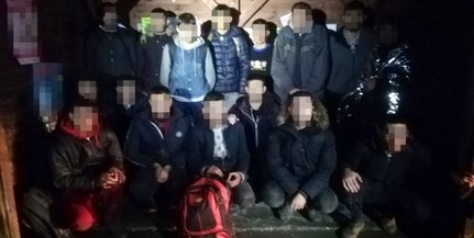 Tizenhat migránst tartóztattak fel éjjel Bács-Kiskun megyében