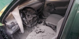 Lángra kapott egy kocsi Hetényben, időben kiszállt a sofőr