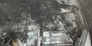 Szabadnapos tűzoltó oltott el egy lángoló kocsit Komlón Szabadnapos tűzoltó oltott el egy lángoló kocsit Komlón