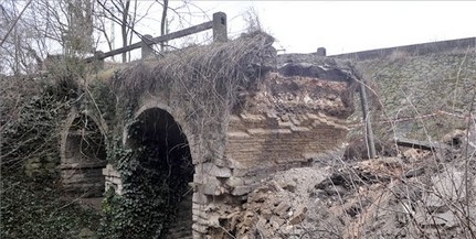 Leomlott egy százharminc éves híd Piliscsabán