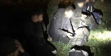 Migránsokat fogtak a rendőrök éjjel Baranyában Migránsokat fogtak a rendőrök éjjel Baranyában