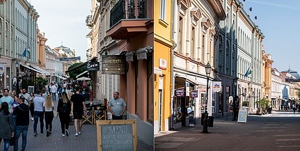 Szellemvárosból pezsgő élet: ilyen volt Pécs a kijárási korlátozáskor, és ilyen szombaton