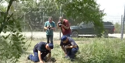 Újabb, a határkerítés alatt ásott migránsalagutat fedeztek fel a rendőrök - Videó!
