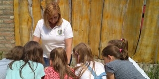 Baranyai gyermektáborba látogattak a rendőrök