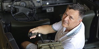 Pécsi garázsban élvezi az obsitot a legendás német terepjáró, a Kübelwagen egy példánya Pécsi garázsban élvezi az obsitot a legendás német terepjáró, a Kübelwagen egy példánya